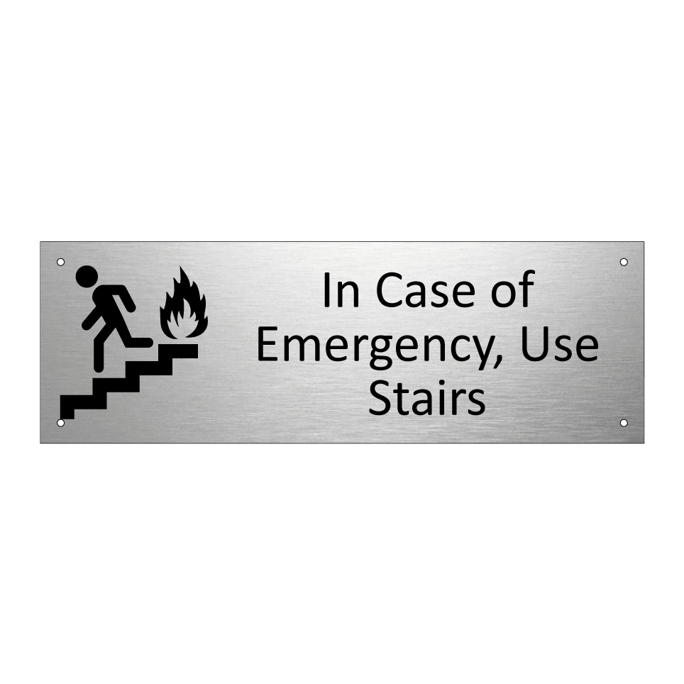In Case of Emergency, Use Stairs