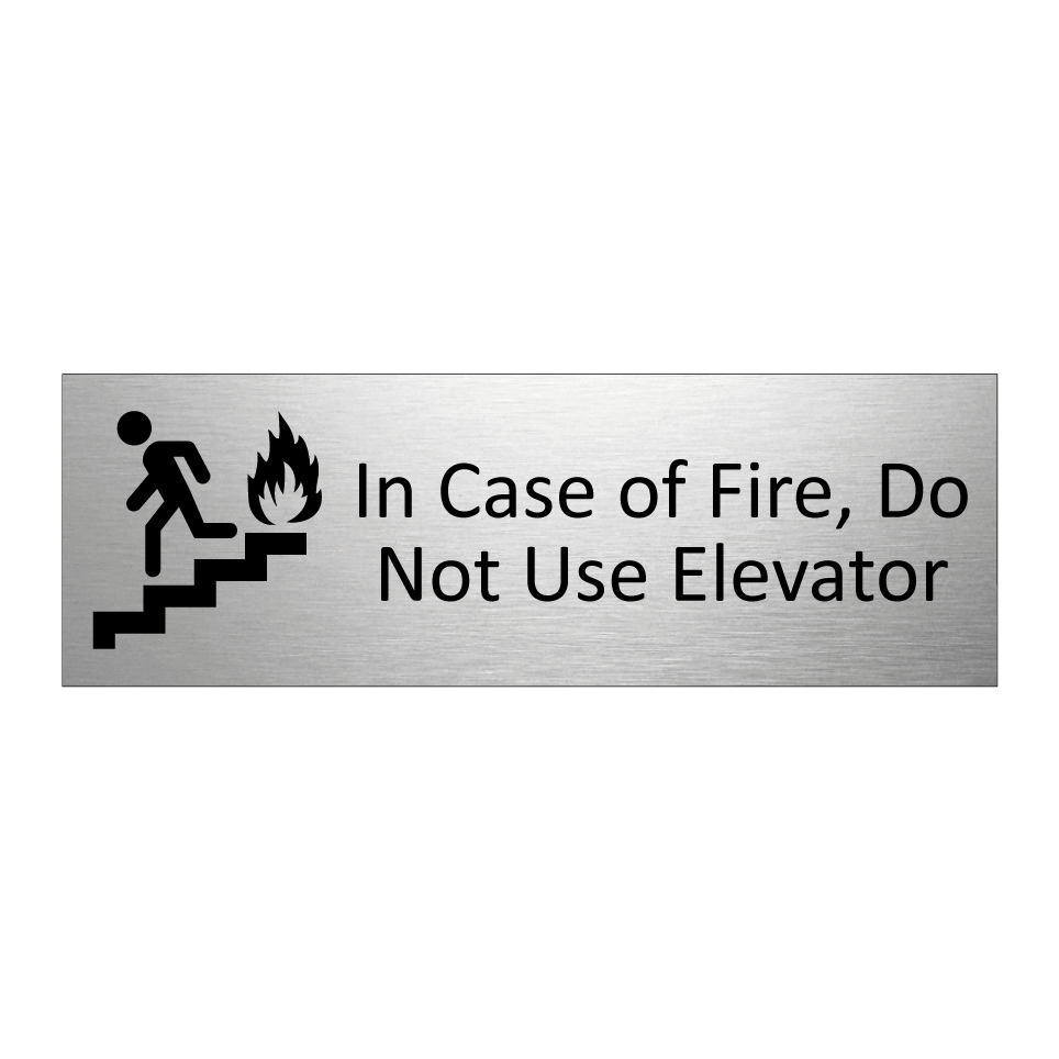 In Case of Fire, Do Not Use Elevator