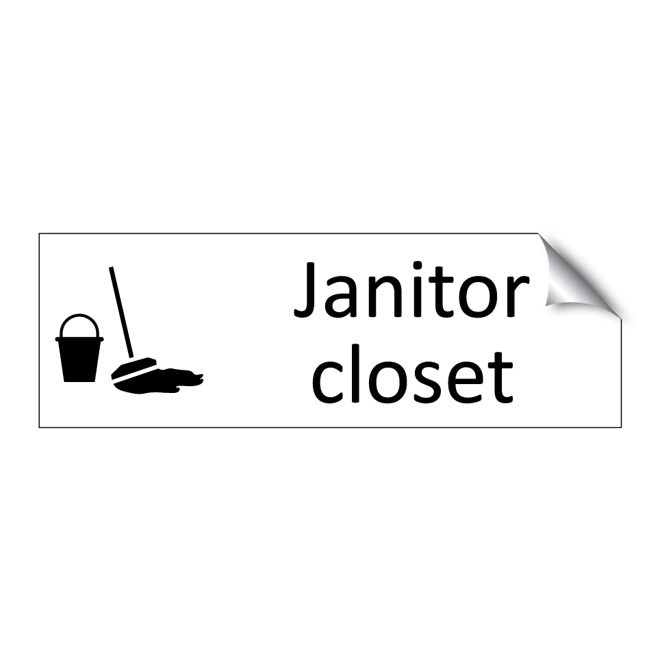 Janitor closet