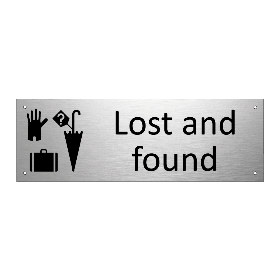 Lost and found