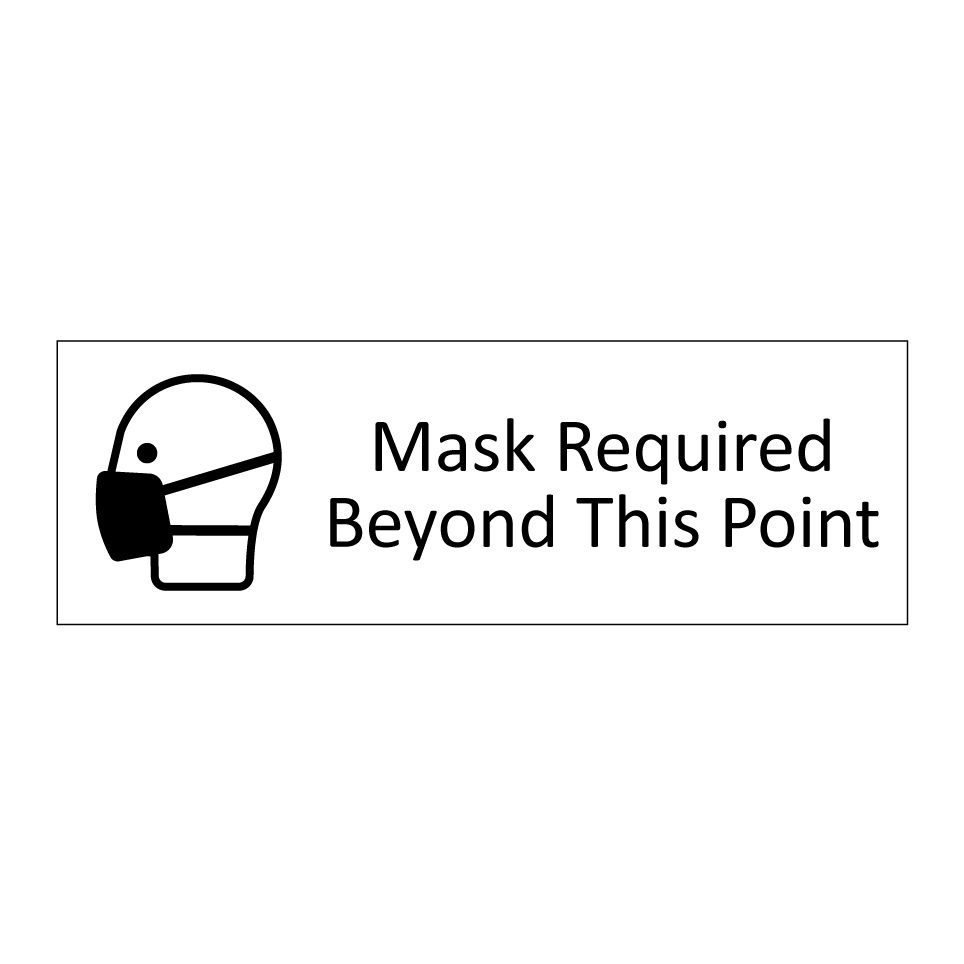 Mask Required Beyond This Point