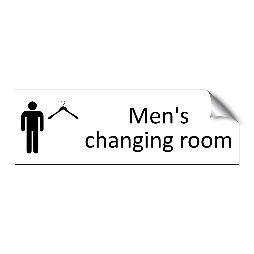 Men's changing room