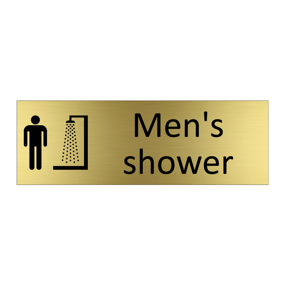 Men's shower