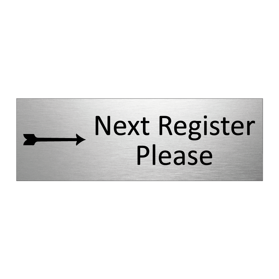 Next Register Please
