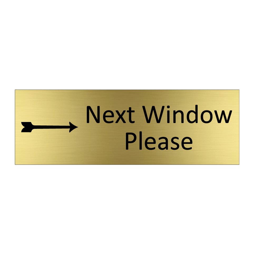 Next Window Please