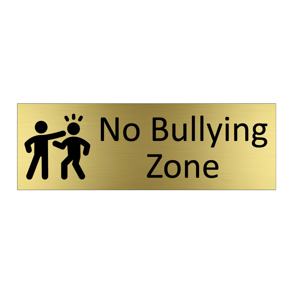 No Bullying Zone