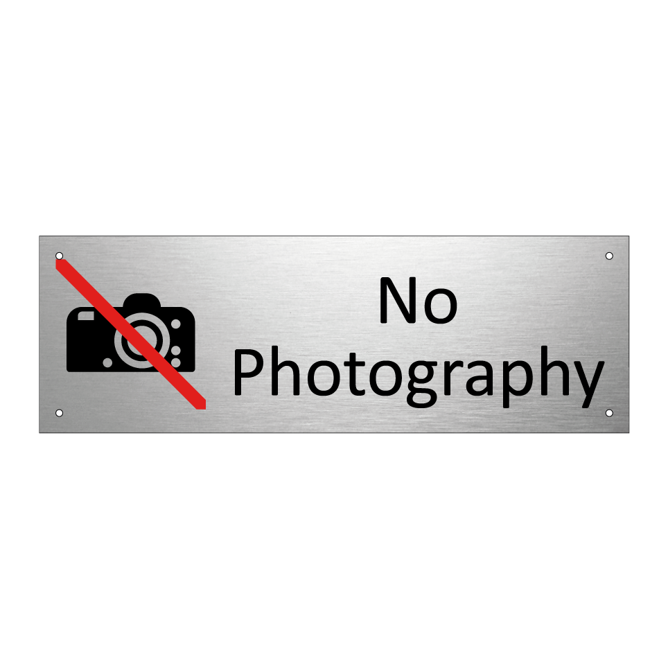 No Photography