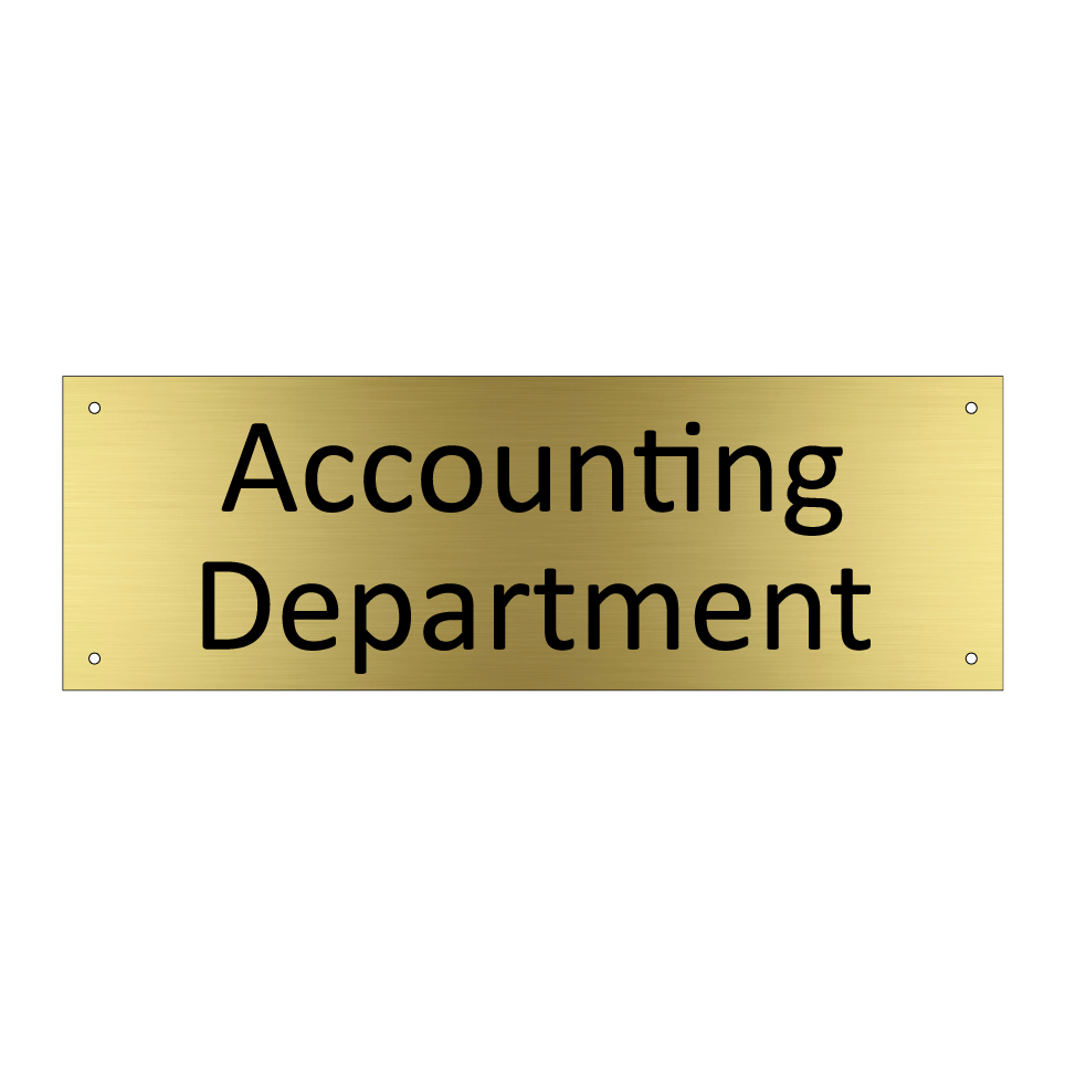 Accounting Department