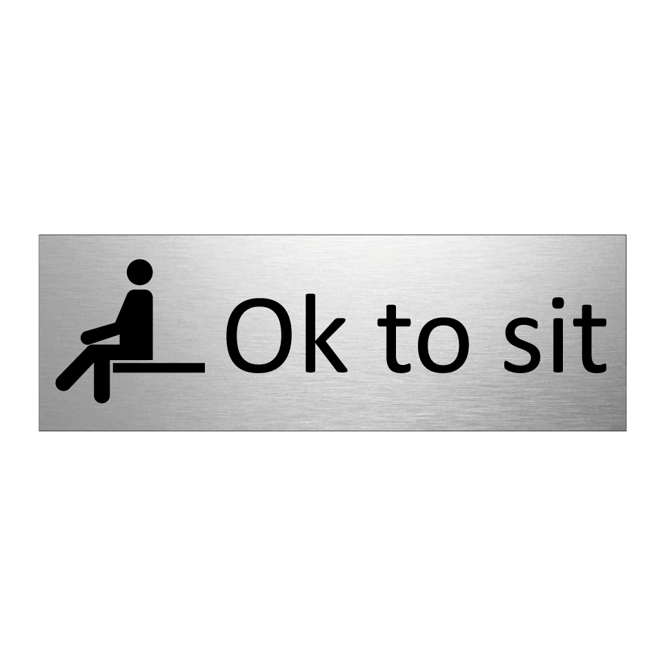 Ok to sit