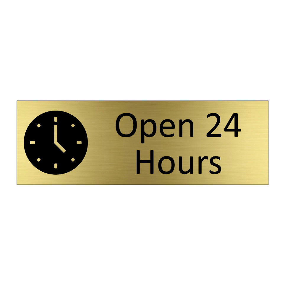 Open 24 Hours