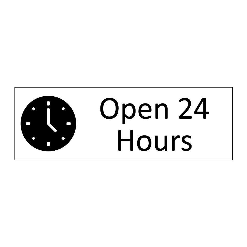 Open 24 Hours