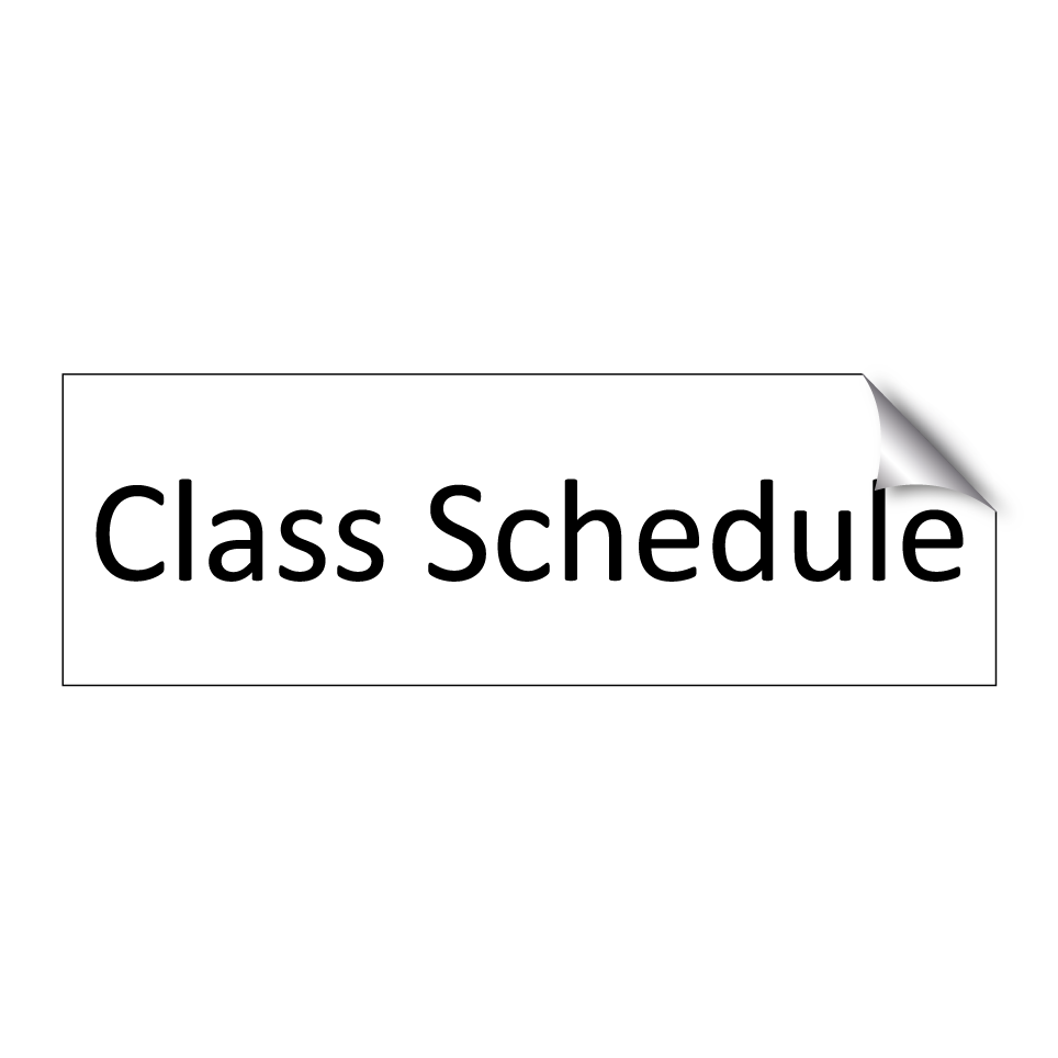 Class Schedule