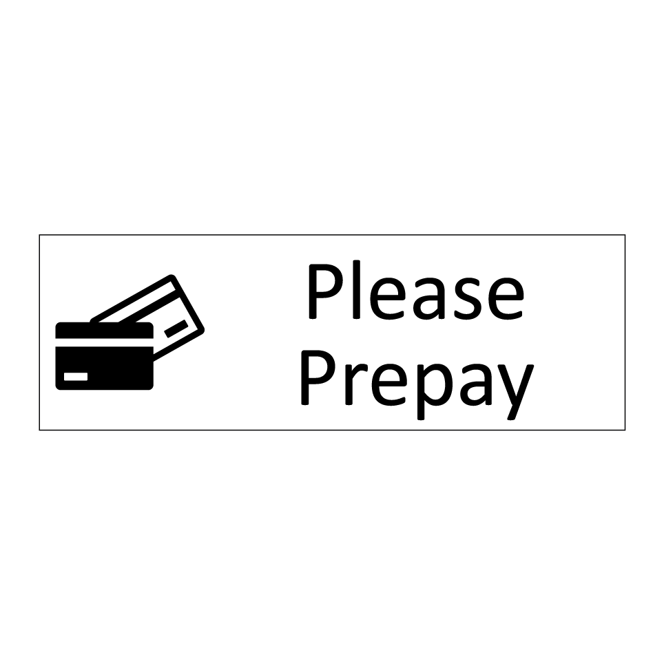 Please Prepay
