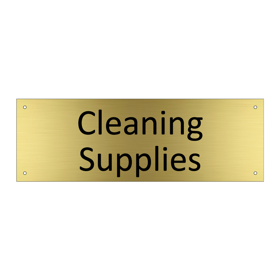 Cleaning Supplies