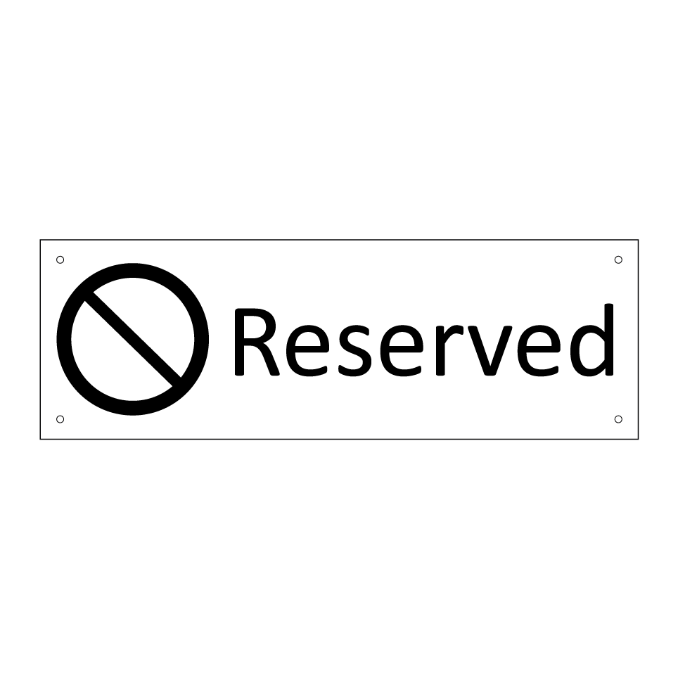 Reserved
