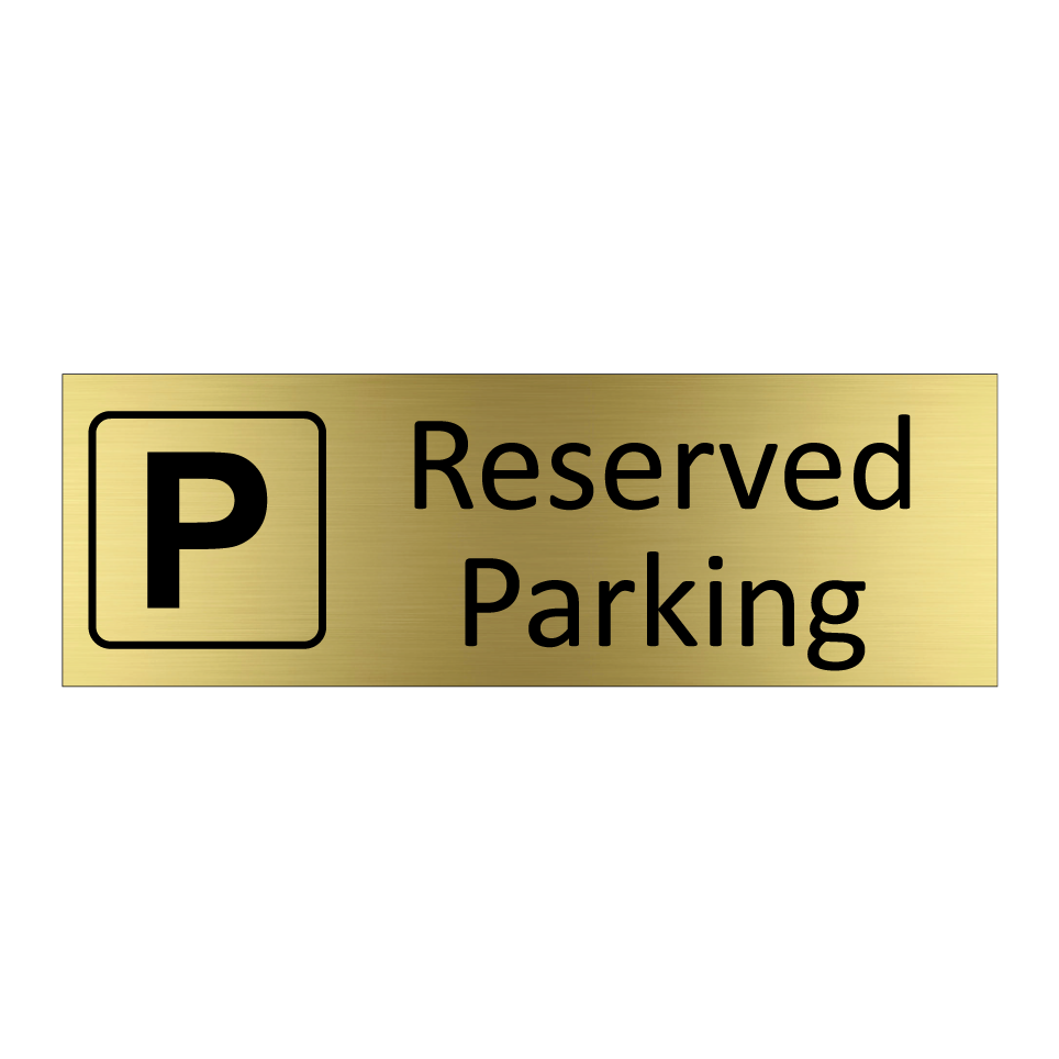 Reserved Parking