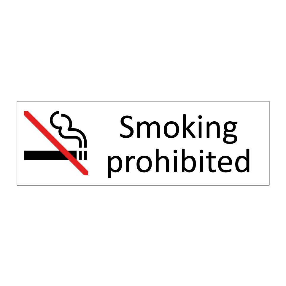 Smoking prohibited