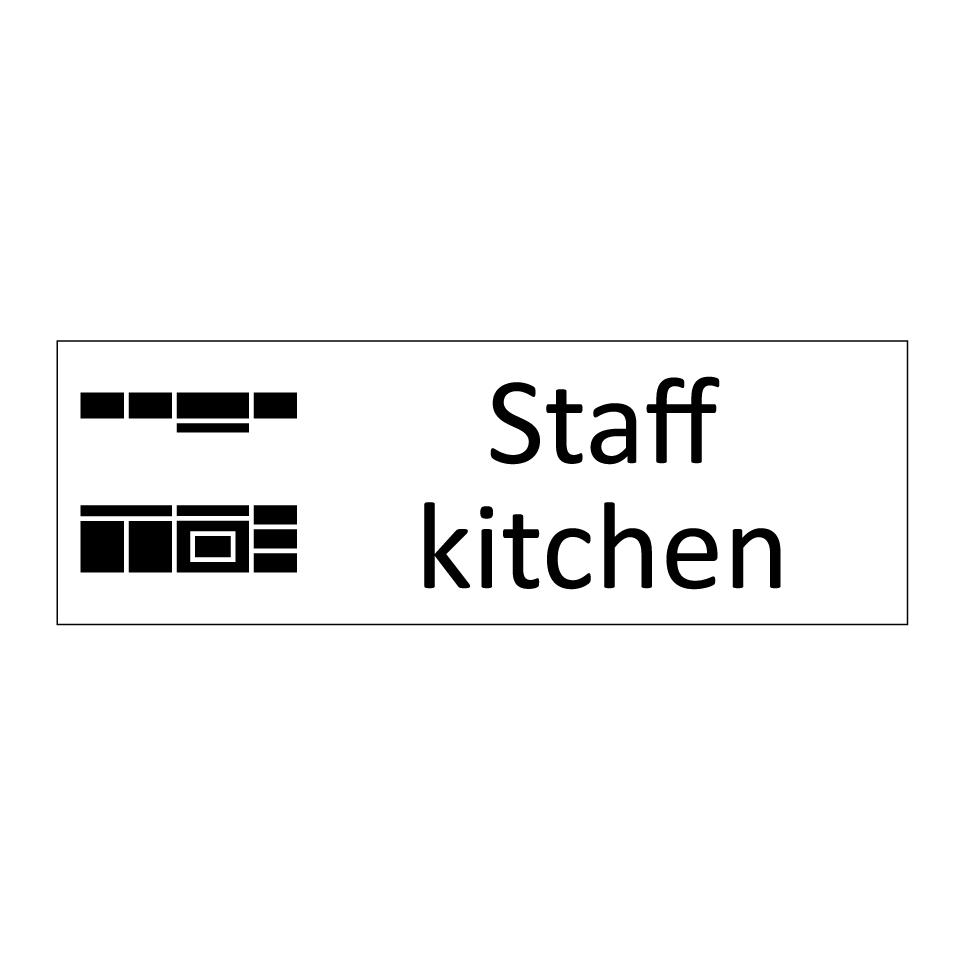 Staff kitchen