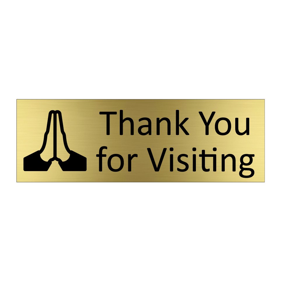 Thank You for Visiting