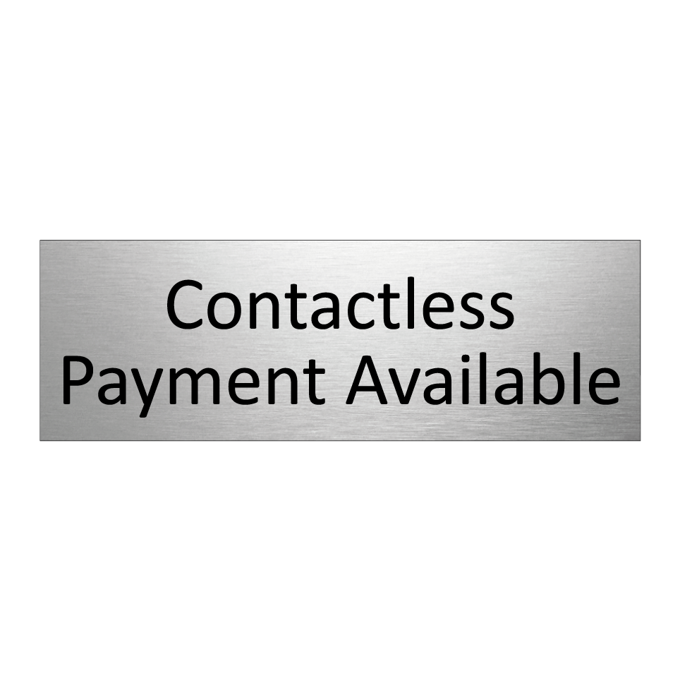 Contactless Payment Available