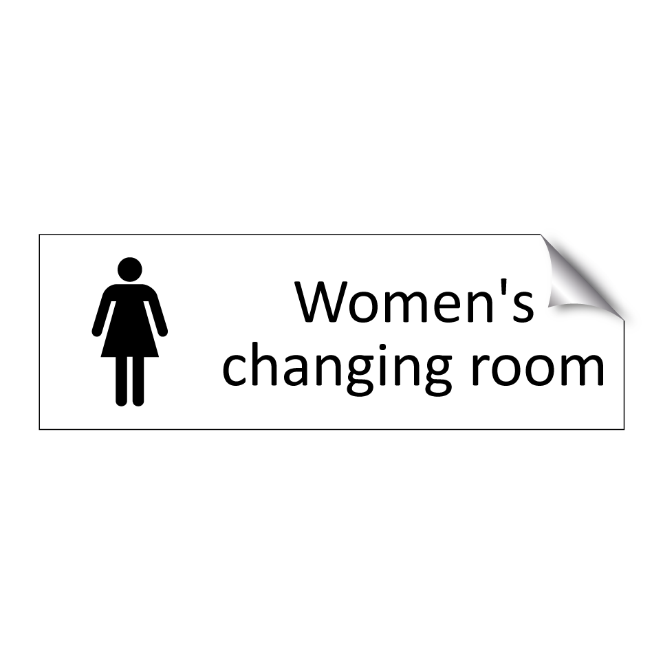 Women's changing room