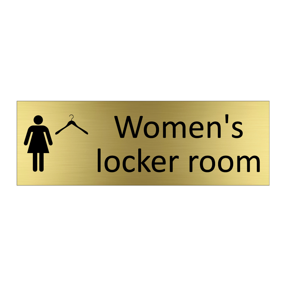 Women's locker room