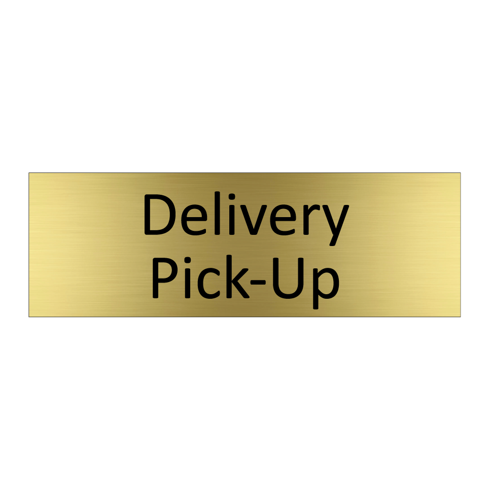 Delivery Pick-Up