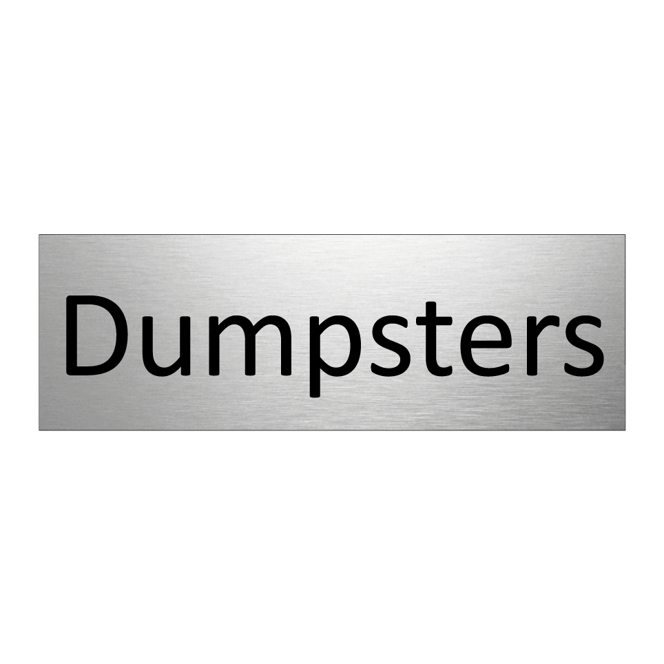 Dumpsters