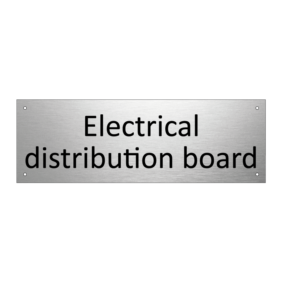 Electrical distribution board