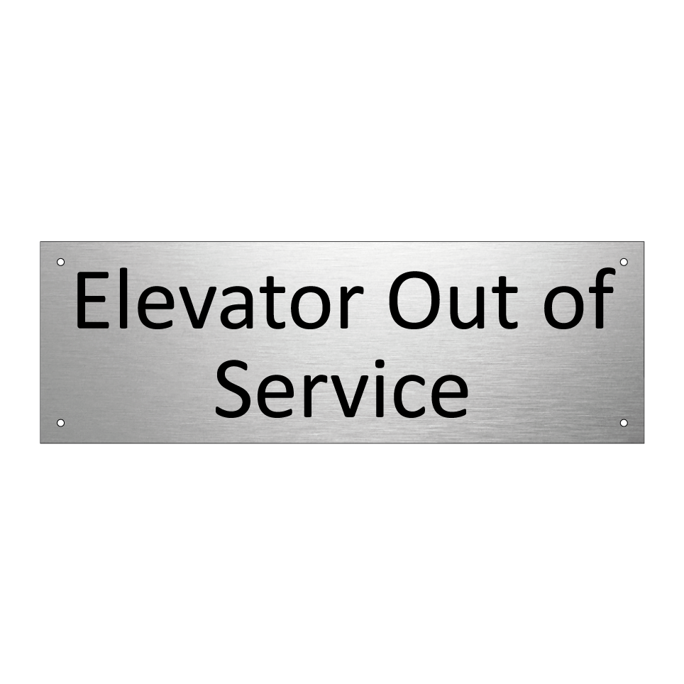 Elevator Out of Service