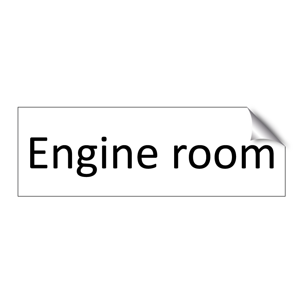 Engine room