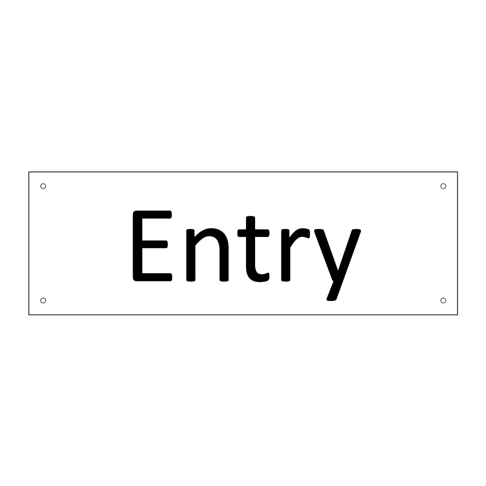 Entry