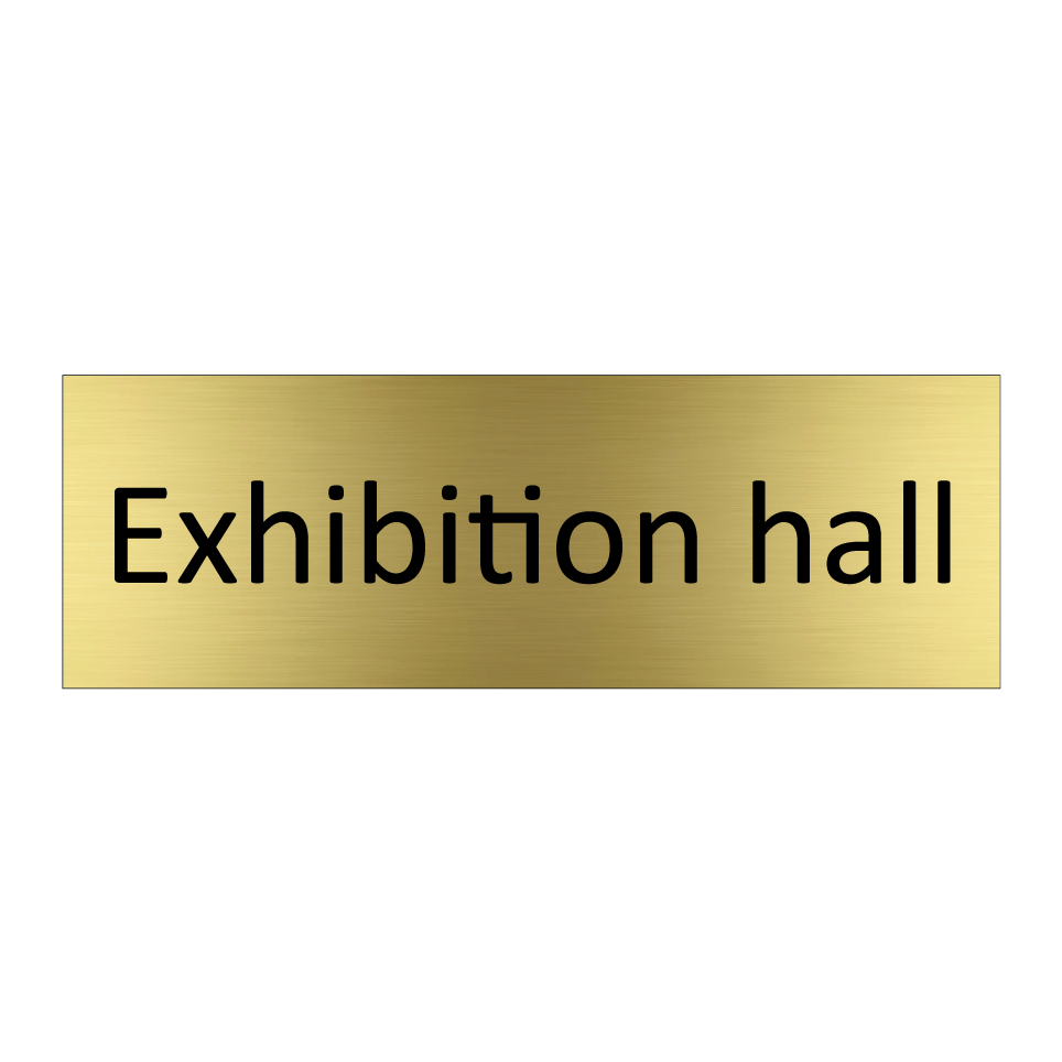 Exhibition hall