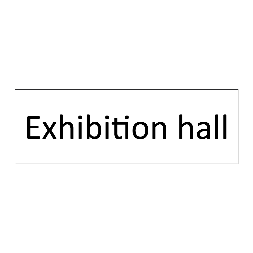 Exhibition hall