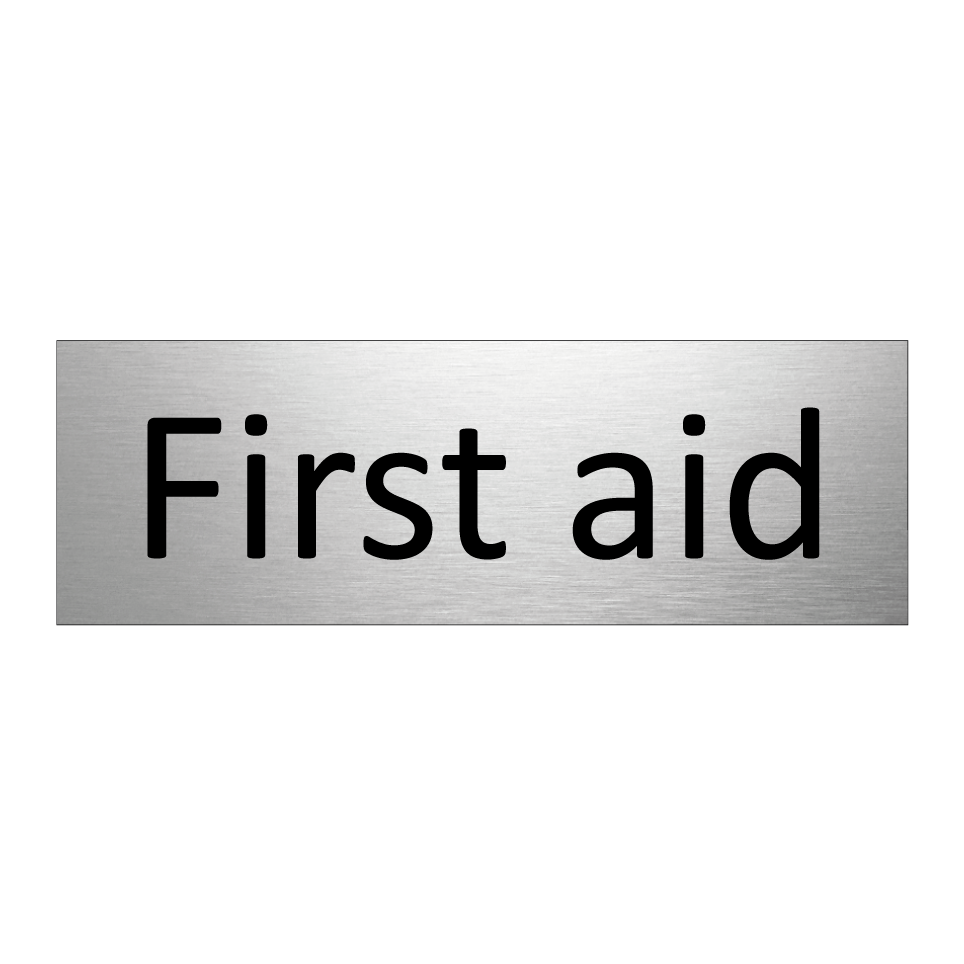 First aid