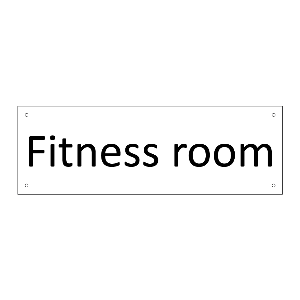 Fitness room