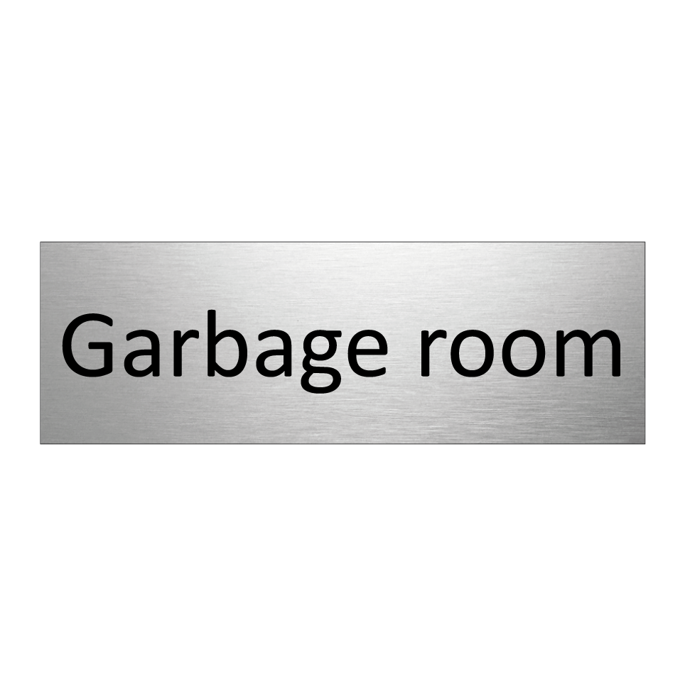 Garbage room