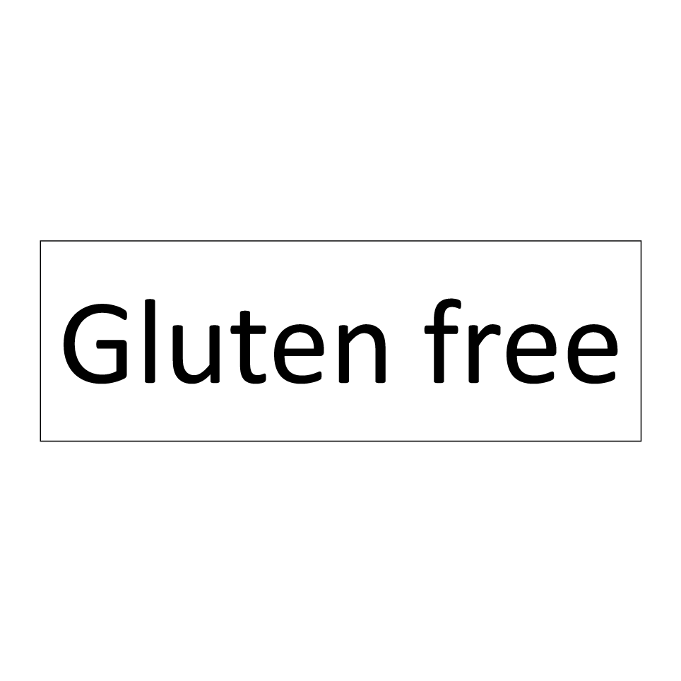 Gluten free
