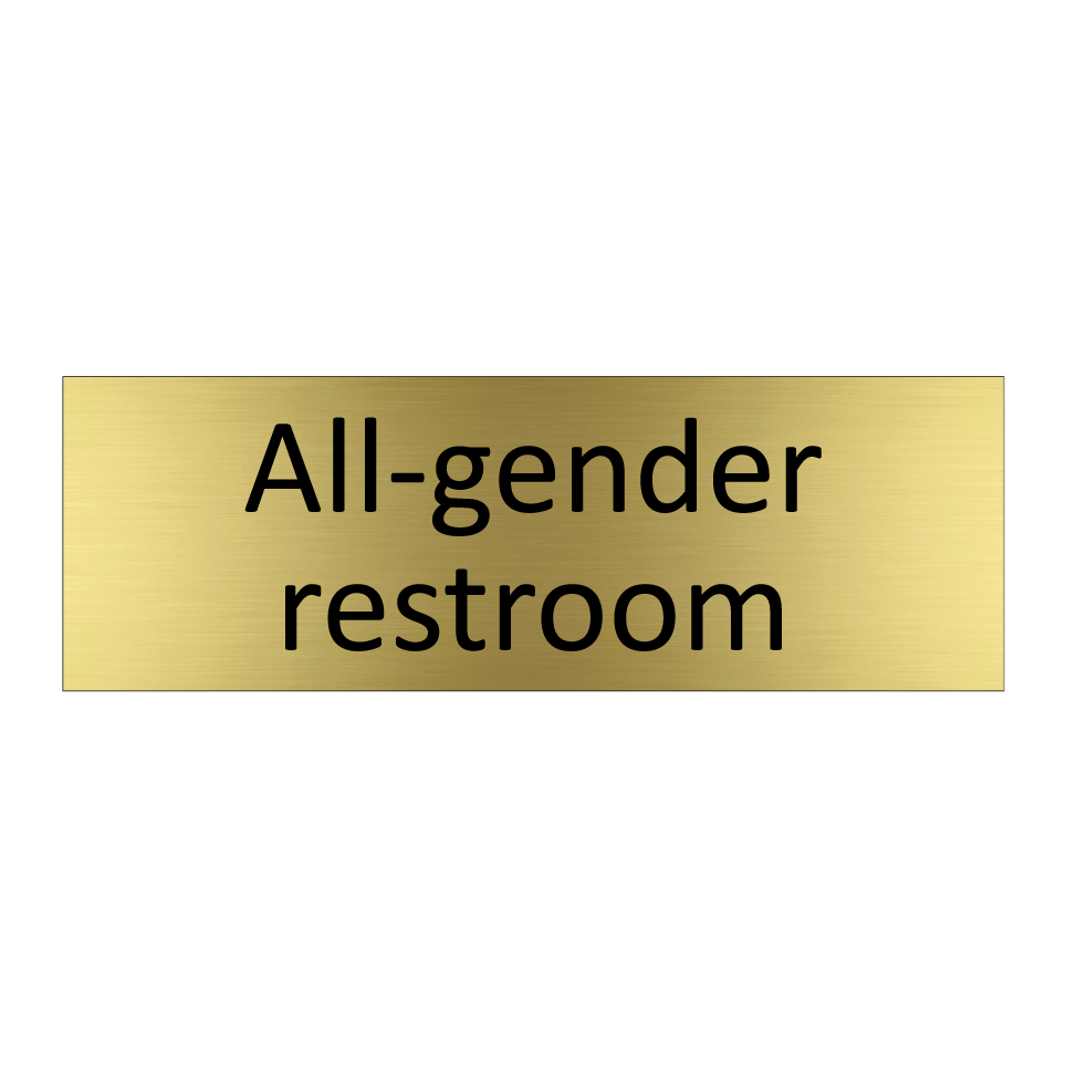 All-gender restroom