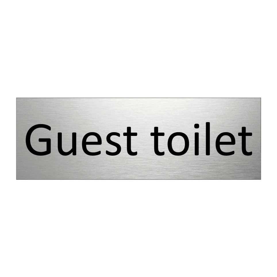 Guest toilet