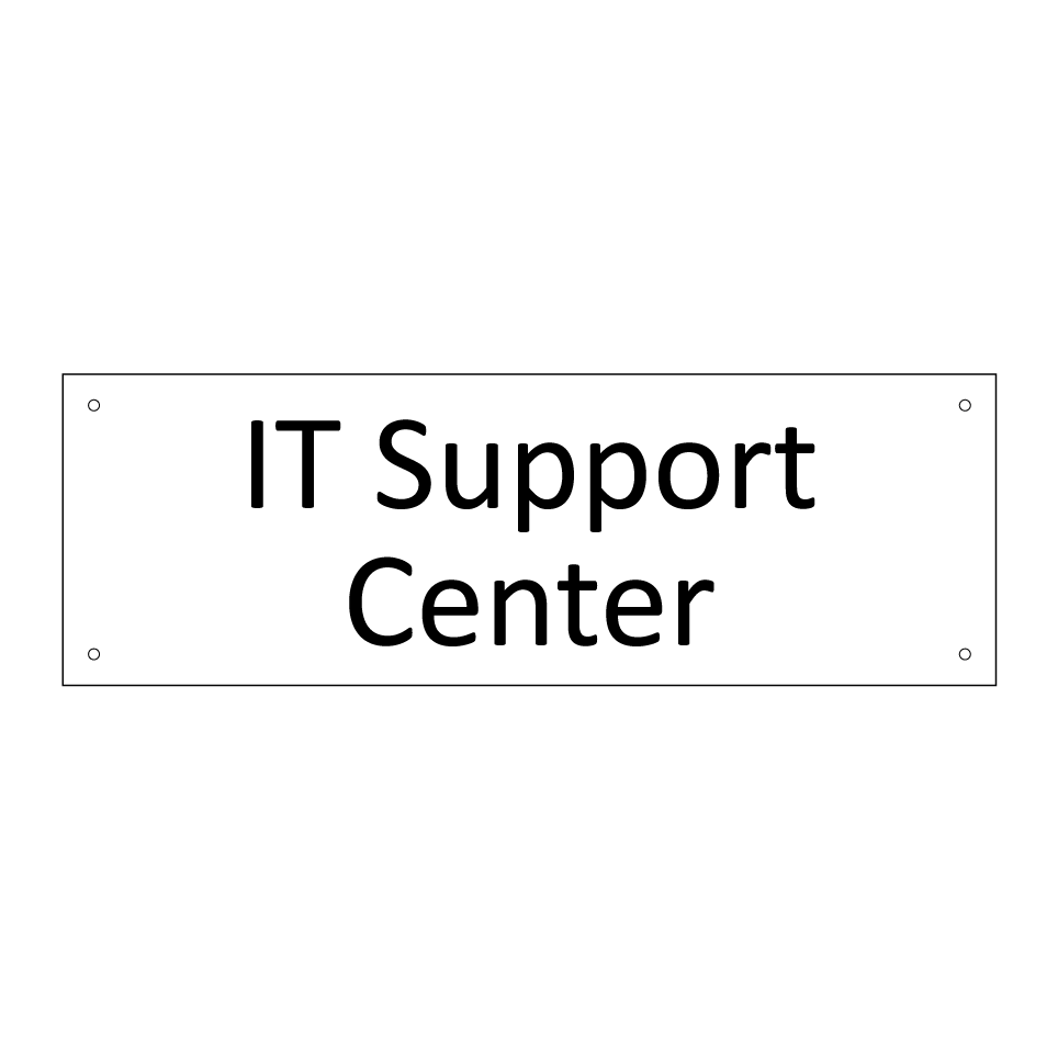 IT Support Center