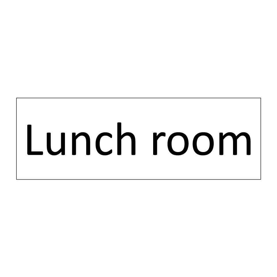Lunch room