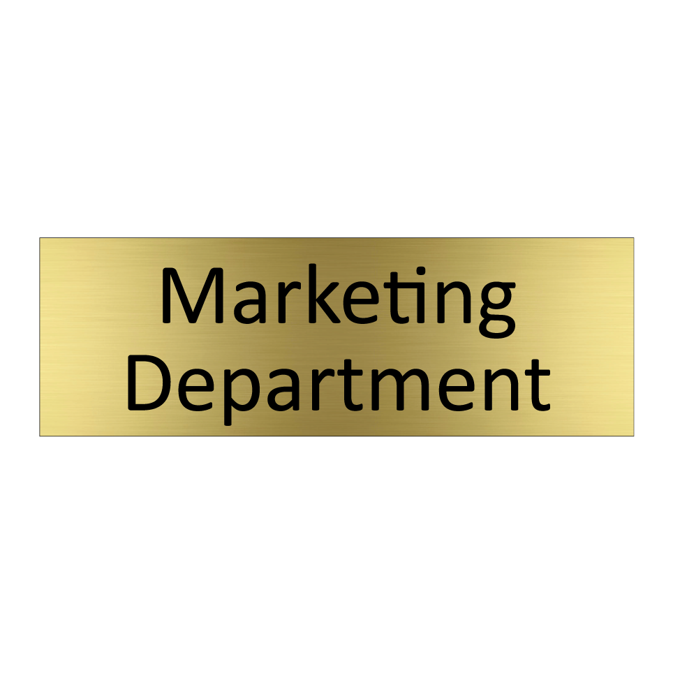 Marketing Department