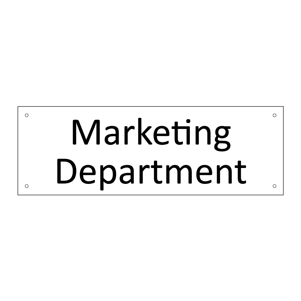 Marketing Department