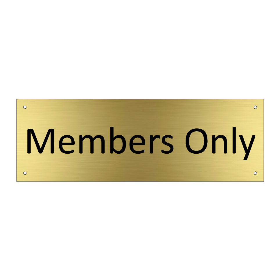 Members Only