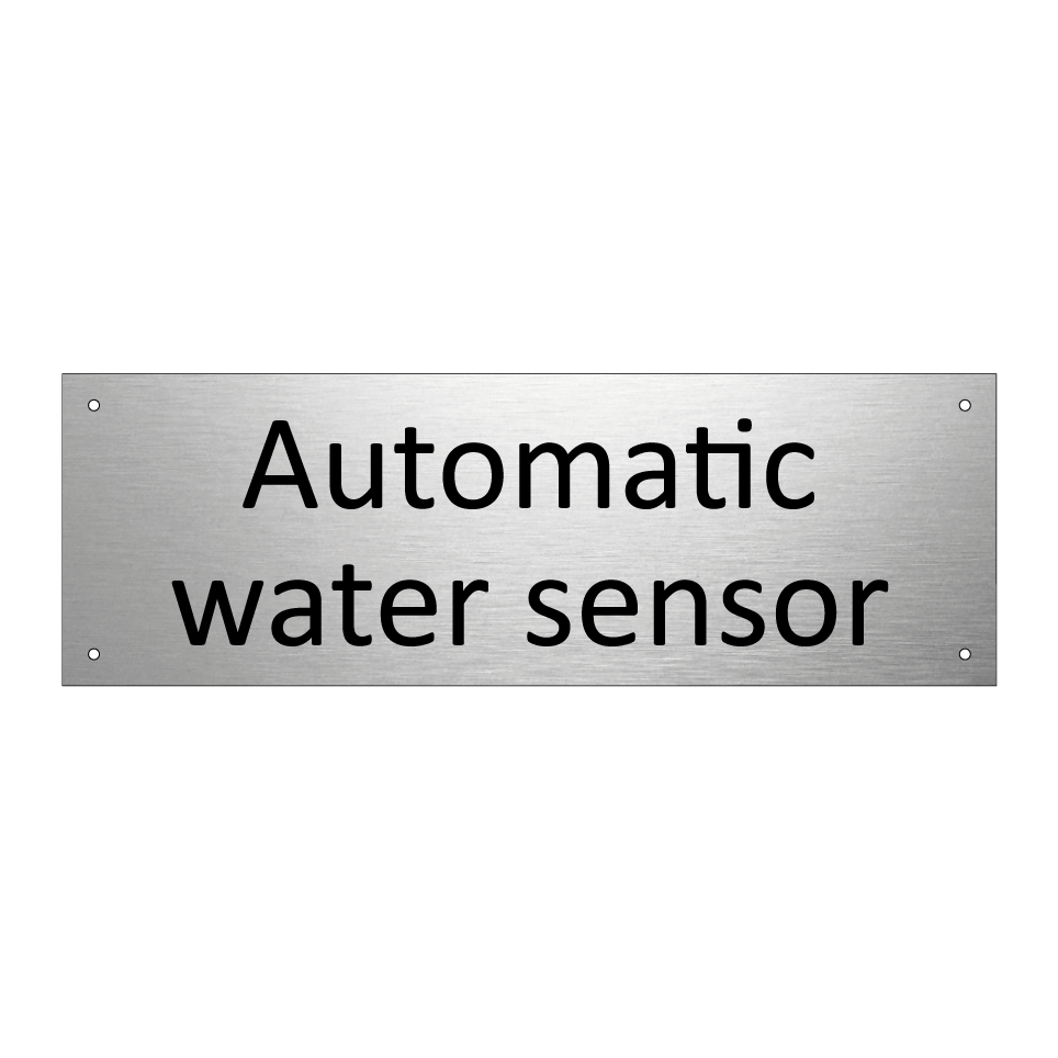 Automatic water sensor