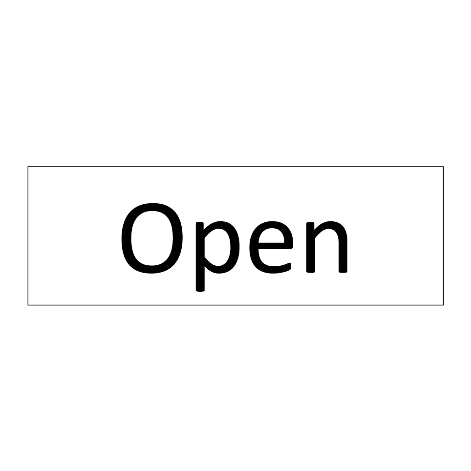Open