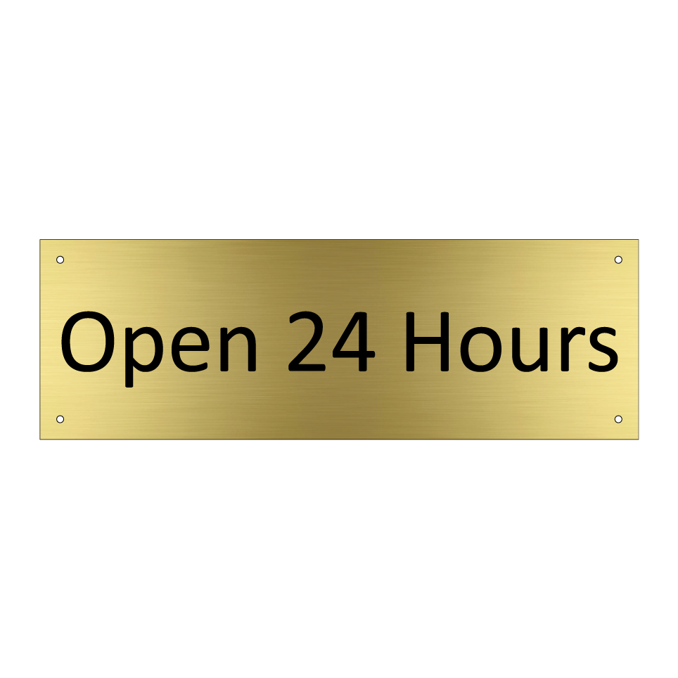 Open 24 Hours