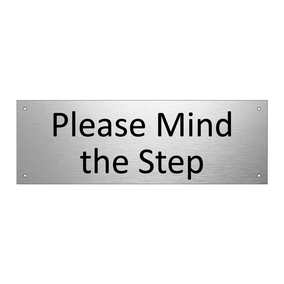 Please Mind the Step