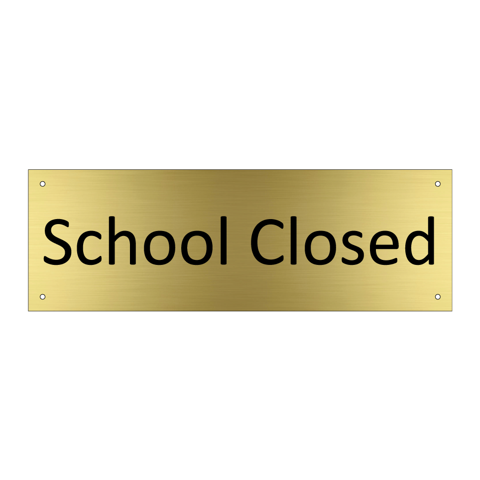 School Closed